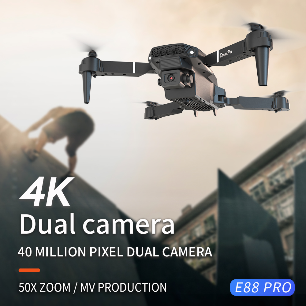 2026 NEW E88 Professional HD 4 - đánh giá và giá Drone E88 Rc Quadcopter