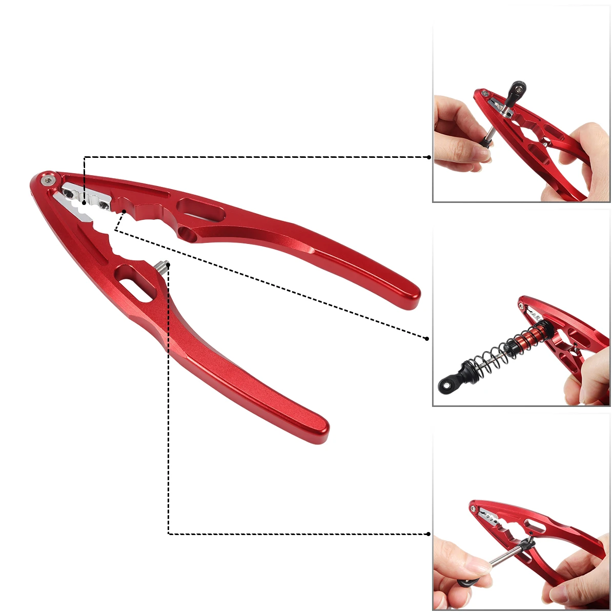 1Pcs Aluminum Pliers Ball Join - đánh giá và giá Drone Rc Holder