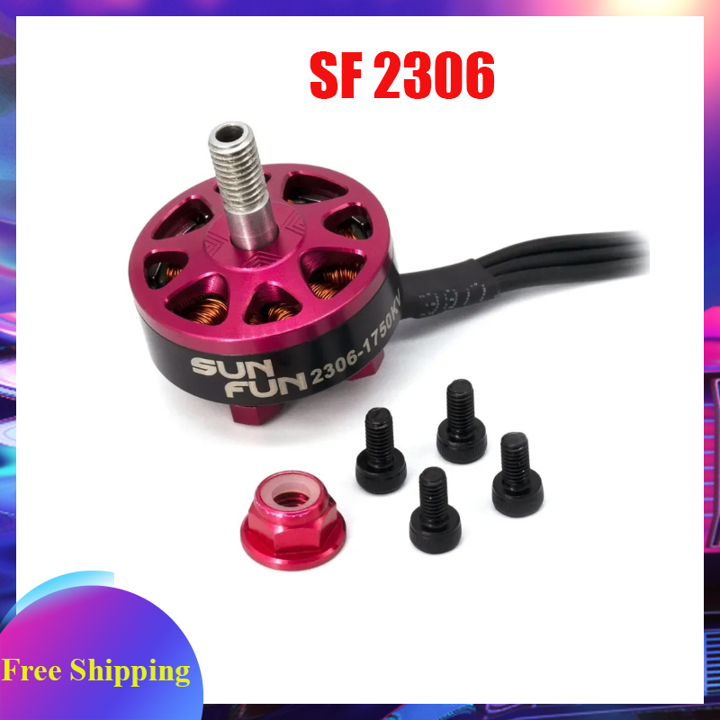 SUN FUN 2306 1750/2500KV 4-6S  - đánh giá và giá Drone Vs Rc Airplane