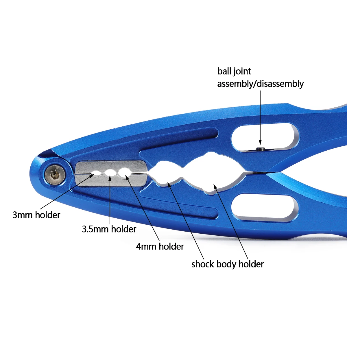 Aluminum CNC Pliers Pivot Ball - đánh giá và giá Drone Rc Holder