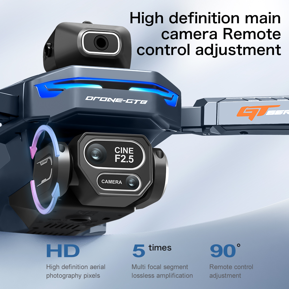 NEW GT8 HD RC Drone 4K Profess - đánh giá và giá Drone Rc Ufo
