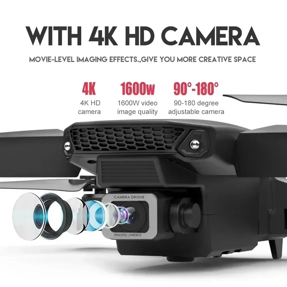 E88 Pro WIFI FPV Drone Wide An - đánh giá và giá Drone E88 Rc Quadcopter