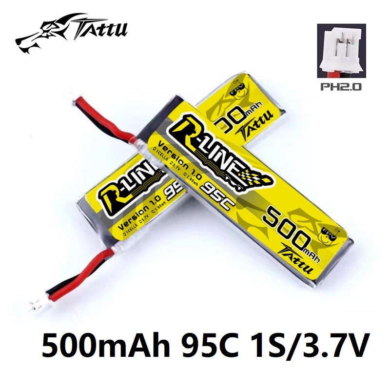 Upgrade TATTU R-LINE 1.0 500mA - đánh giá và giá Drone Zll Rc