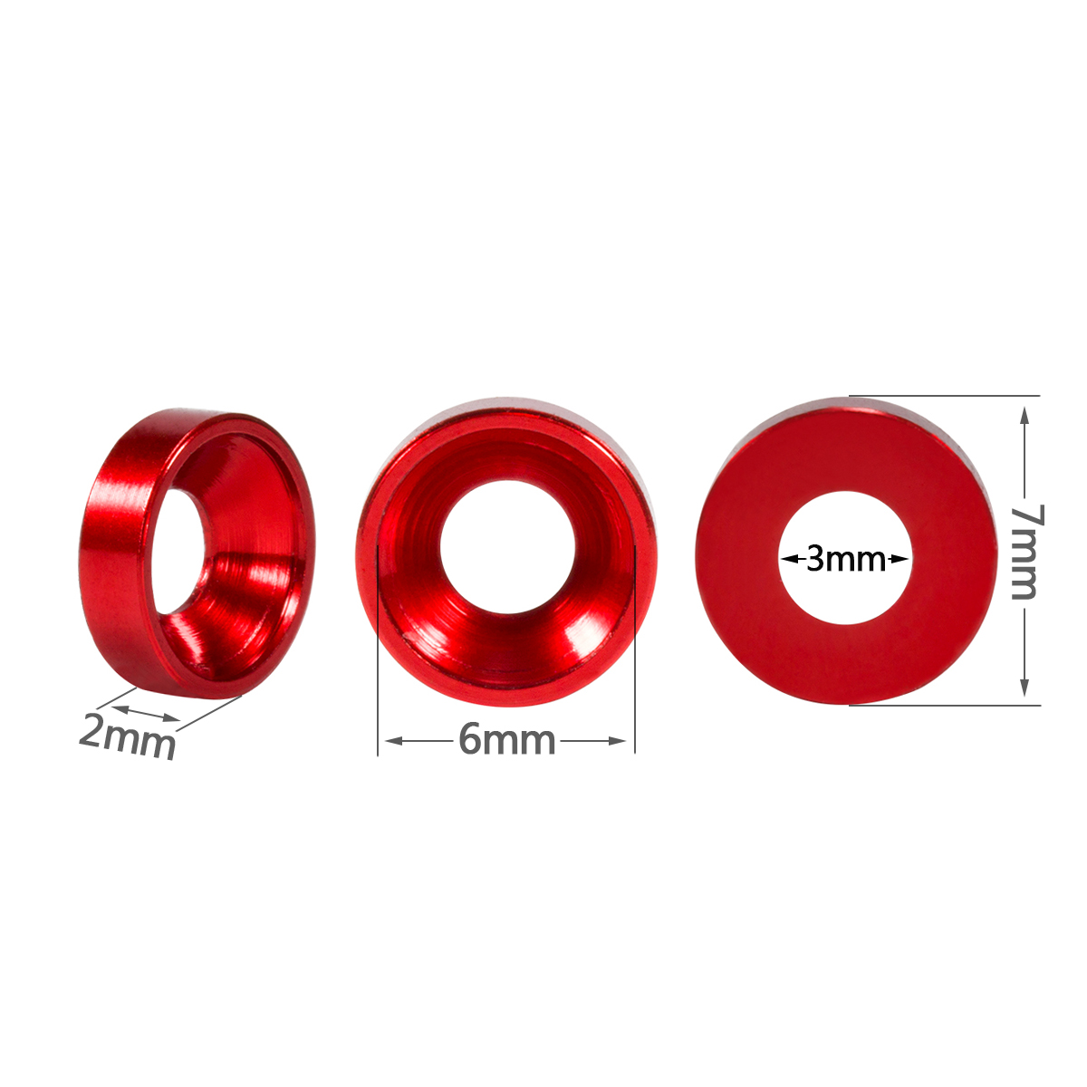 Aluminum Alloy M3 Anodized Cou - đánh giá và giá Rc Car Body Shell
