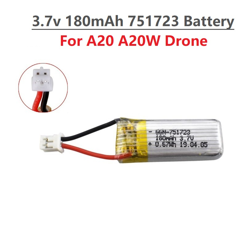 Ban Đầu 3.7V 180MAh Lipo Pin V - đánh giá và giá Drone Zll Rc