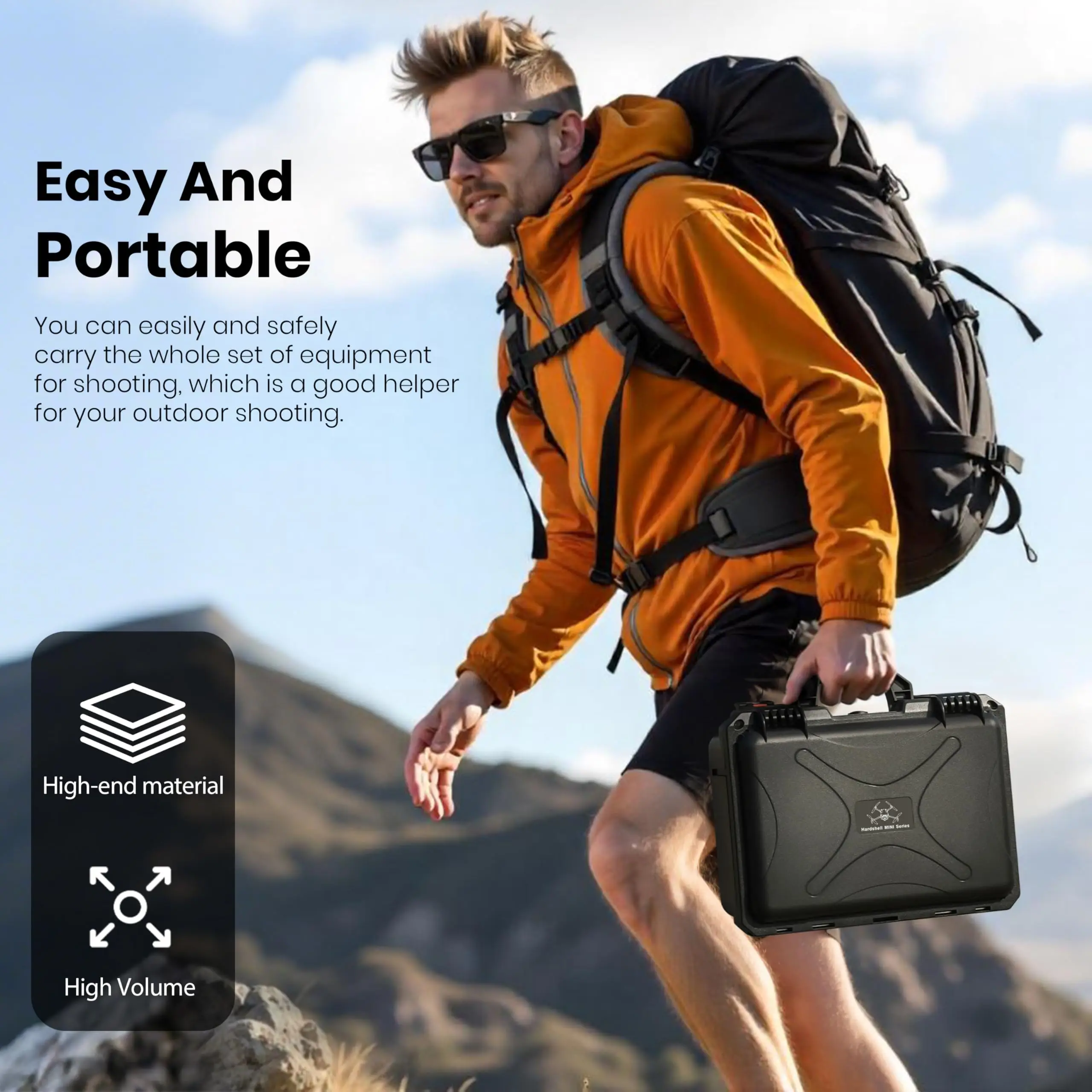 Waterproof Hard Carrying Case  - đánh giá và giá Drone Dji Rc Mini 3 Pro