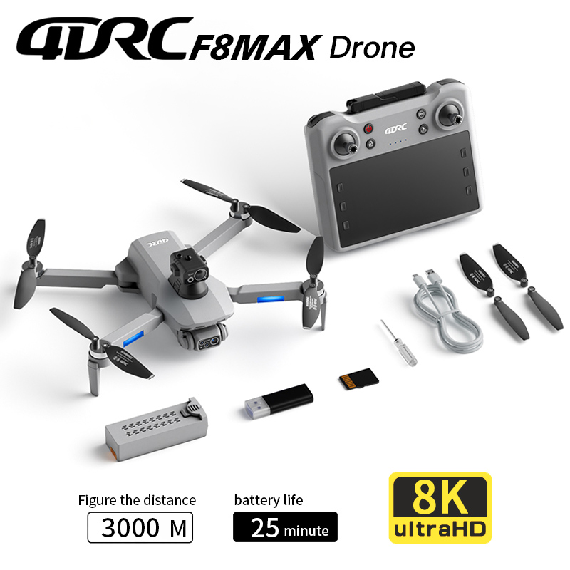 F8 MAX GPS Drone Professional  - đánh giá và giá Drone Rc Holder