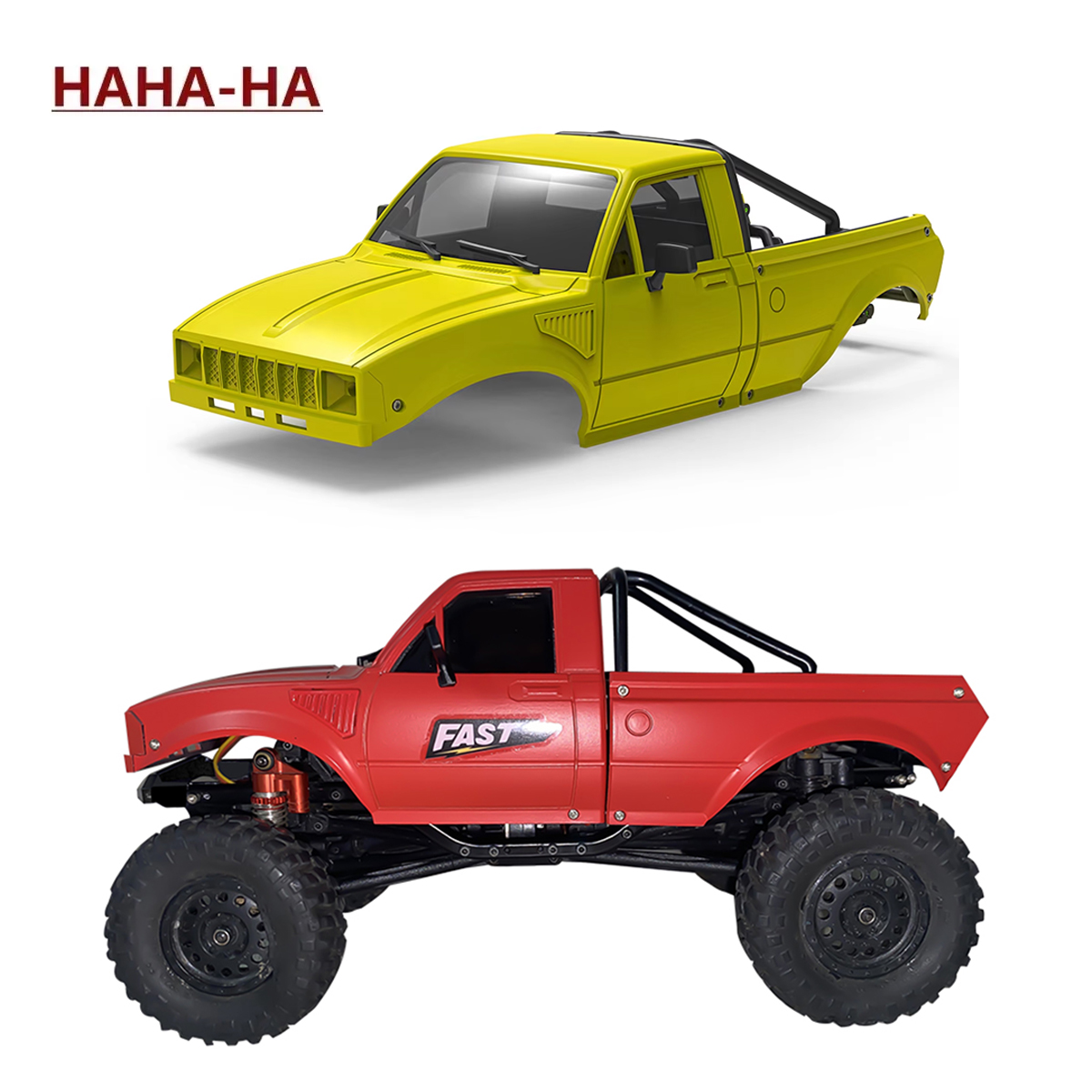 IR60-24 133mm Wheelbase Pickup - đánh giá và giá Rc Car Body Shell