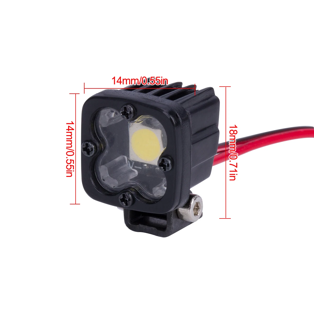 RC Car Square Bright LED Top L - đánh giá và giá Rc Car Body Shell