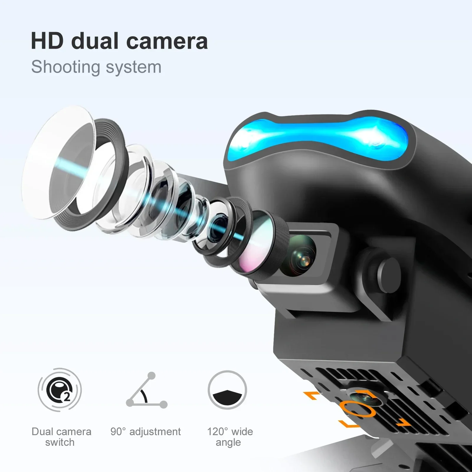 E99 K3 Pro HD 4K Drone with Du - đánh giá và giá Drone Rc E99 K3