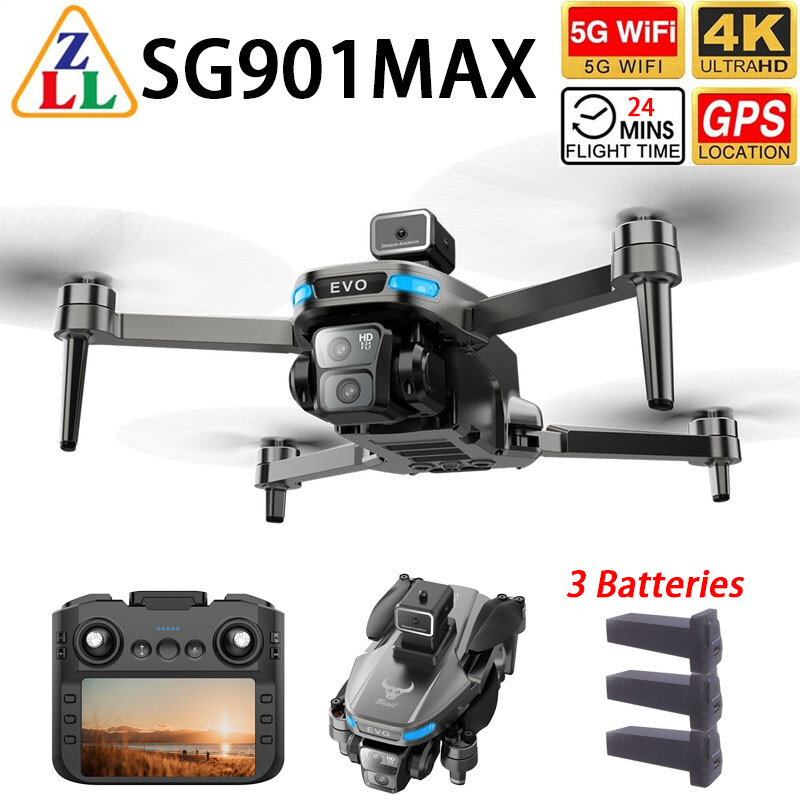 ZLL SG901MAX Drone GPS WIFI FP - đánh giá và giá Drone Rc Holder