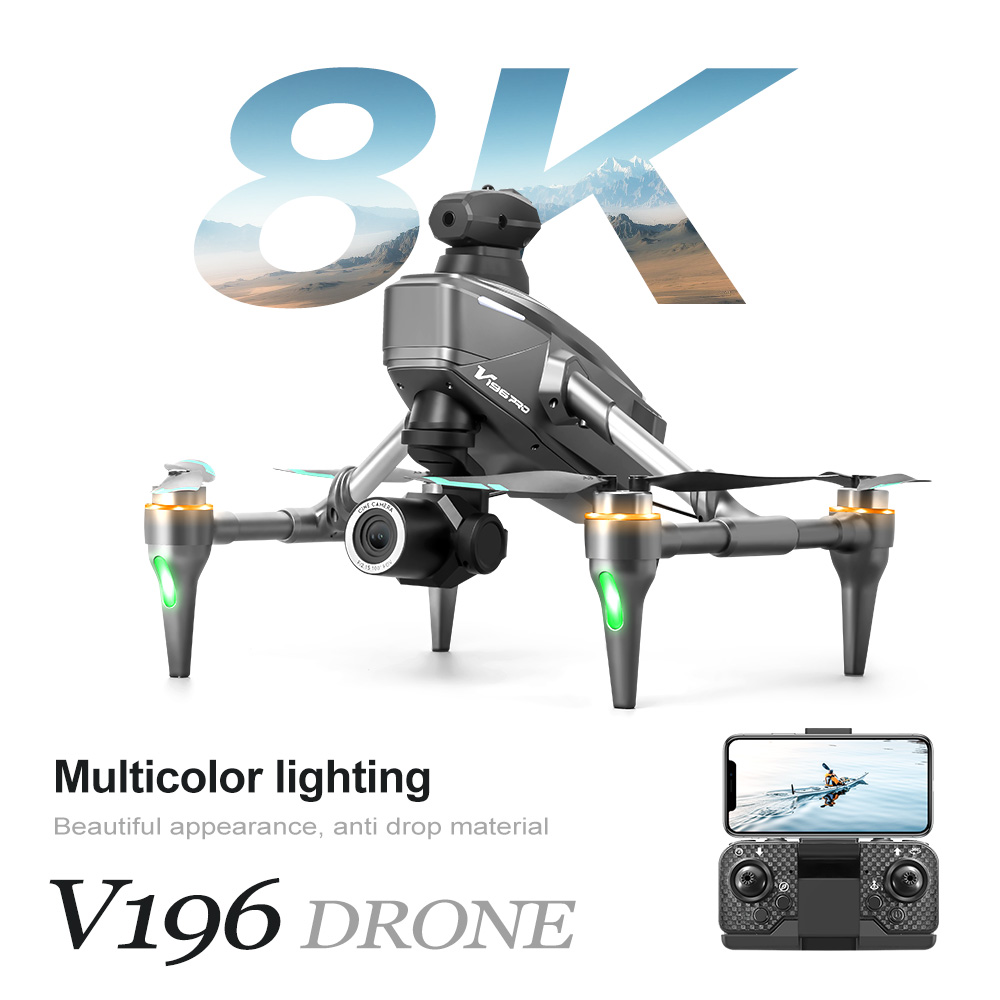 2024 New V196 Drone 8K Profess - đánh giá và giá Drone V196 Rc